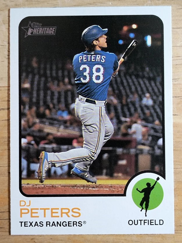 2022 Topps Heritage #119 DJ Peters