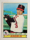 1979 Topps #654 Rick Miller (EX)