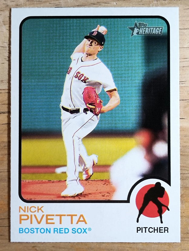 2022 Topps Heritage #121 Nick Pivetta