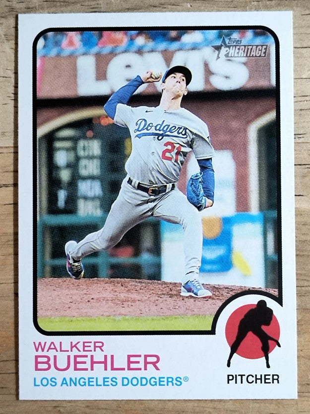 2022 Topps Heritage #127 Walker Buehler