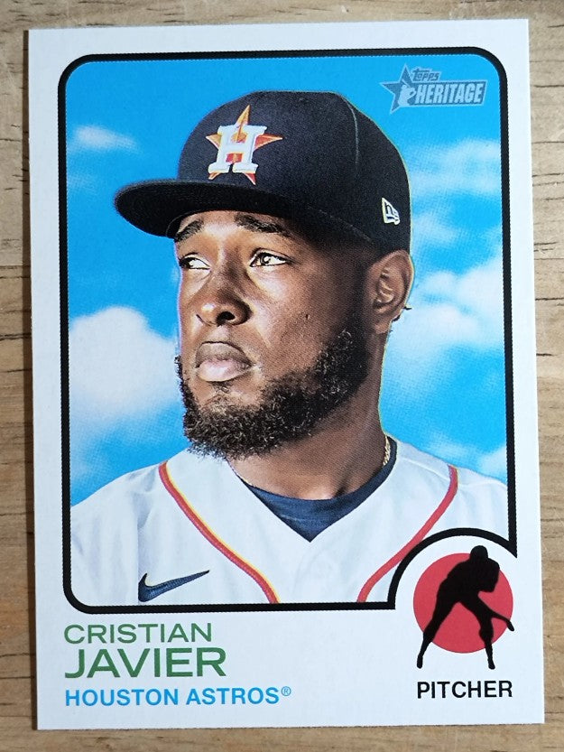 2022 Topps Heritage #130 Cristian Javier