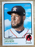 2022 Topps Heritage #130 Cristian Javier