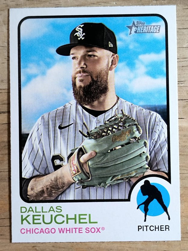 2022 Topps Heritage #133 Dallas Keuchel