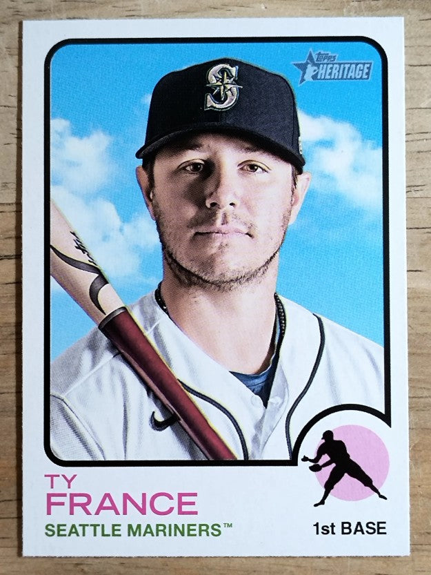2022 Topps Heritage #136 Ty France