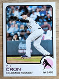 2022 Topps Heritage #138 C.J. Cron