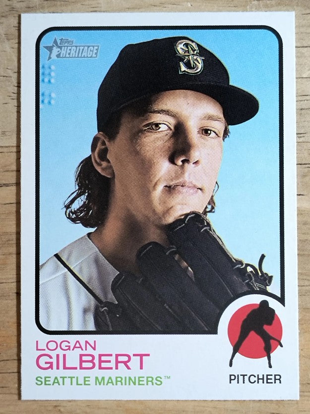 2022 Topps Heritage #142 Logan Gilbert