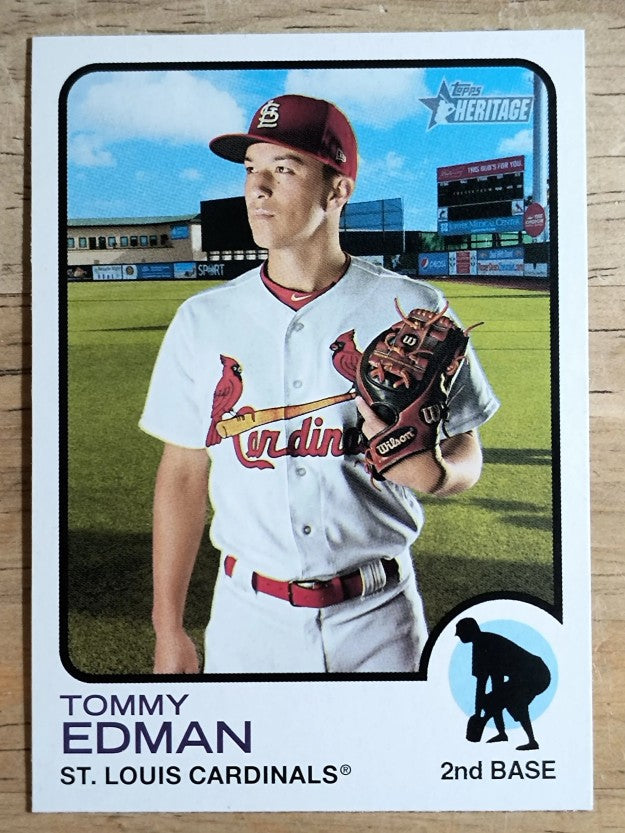 2022 Topps Heritage #143 Tommy Edman