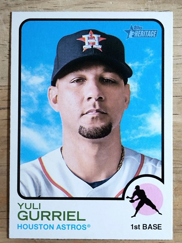 2022 Topps Heritage #145 Yuli Gurriel