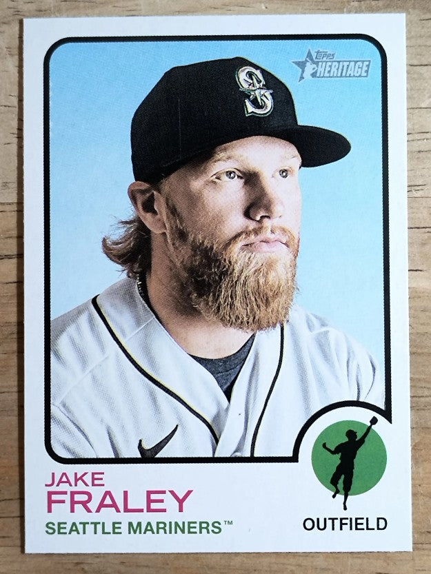 2022 Topps Heritage #146 Jake Fraley