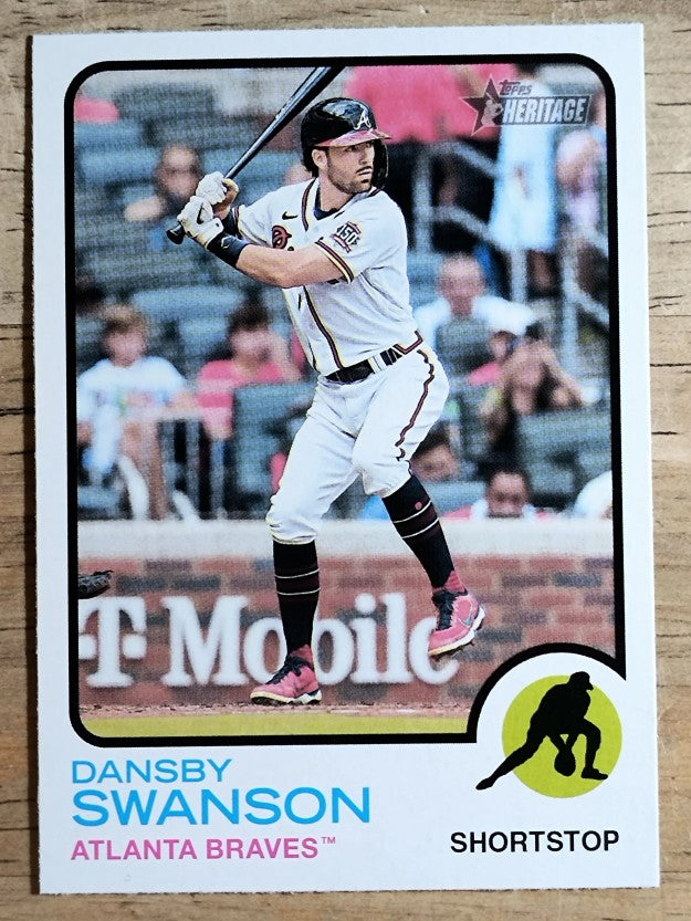 2022 Topps Heritage #148 Dansby Swanson