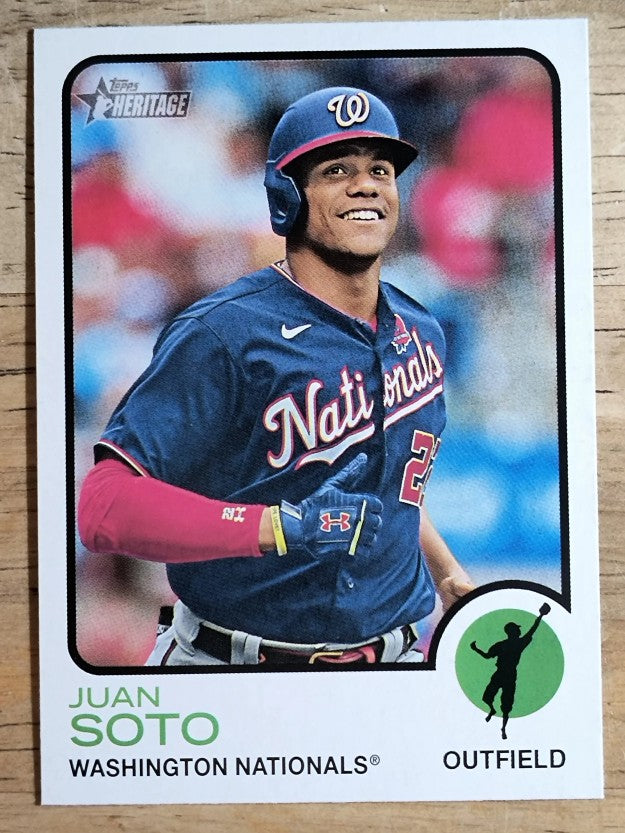 2022 Topps Heritage #154 Juan Soto