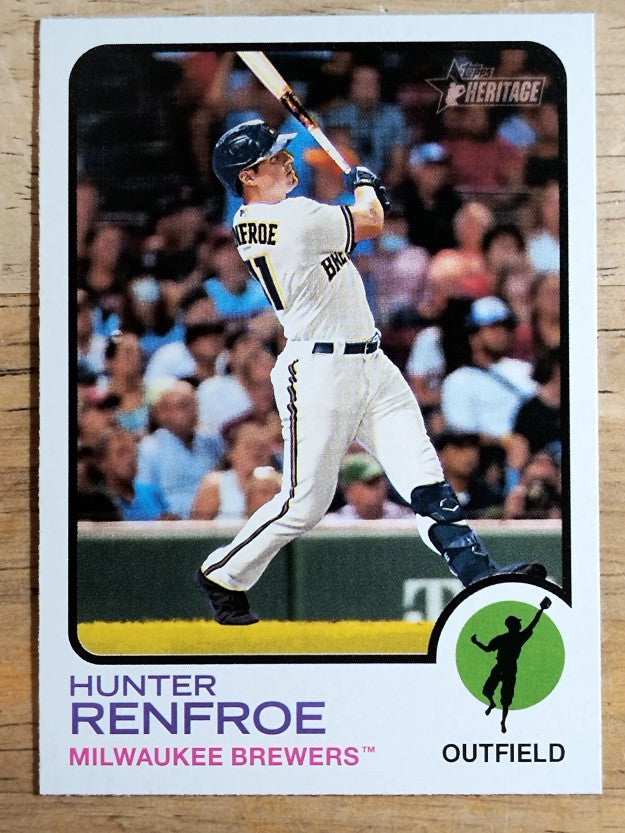 2022 Topps Heritage #156 Hunter Renfroe