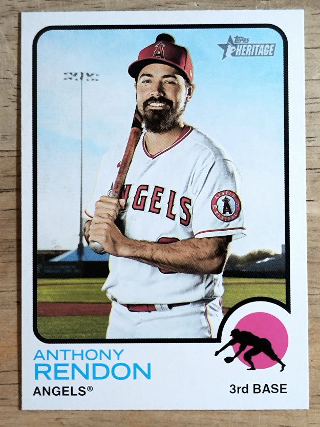 2022 Topps Heritage #160 Anthony Rendon