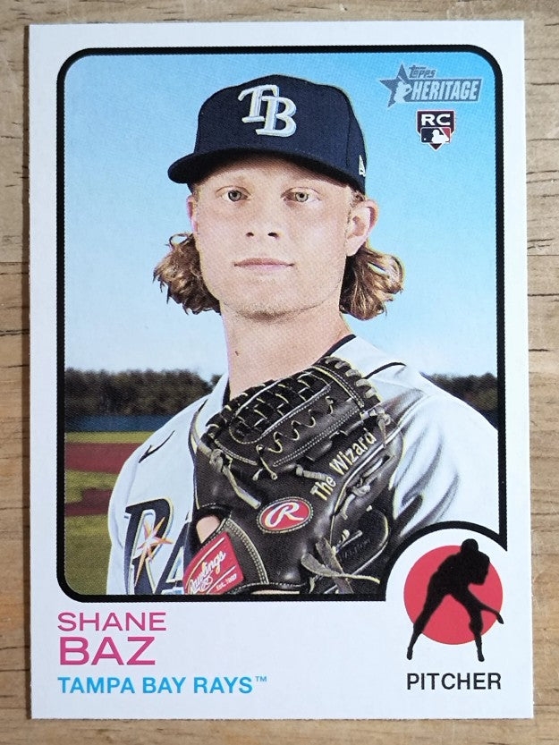 2022 Topps Heritage #161 Shane Baz RC