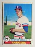1979 Topps #657 George Medich (EX)