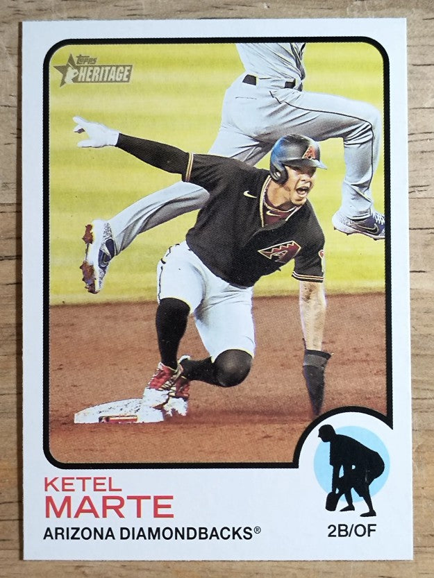 2022 Topps Heritage #163 Ketel Marte