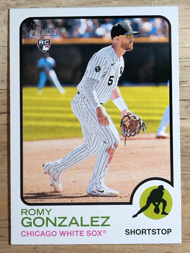 2022 Topps Heritage #164 Romy Gonzalez RC