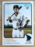 2022 Topps Heritage #165 Rodolfo Castro RC