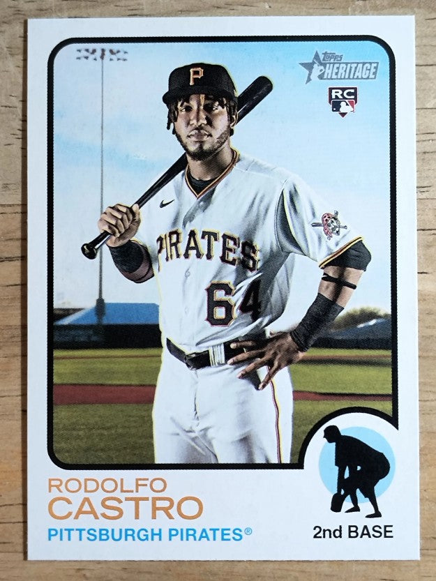 2022 Topps Heritage #165 Rodolfo Castro RC