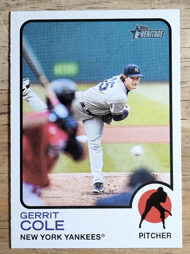 2022 Topps Heritage #166 Gerrit Cole