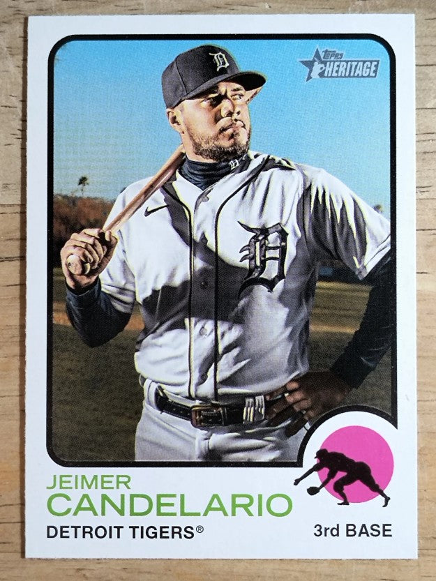 2022 Topps Heritage #170 Jeimer Candelario