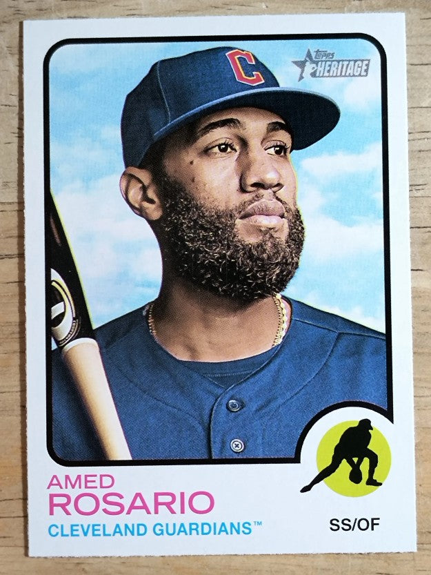 2022 Topps Heritage #172 Amed Rosario
