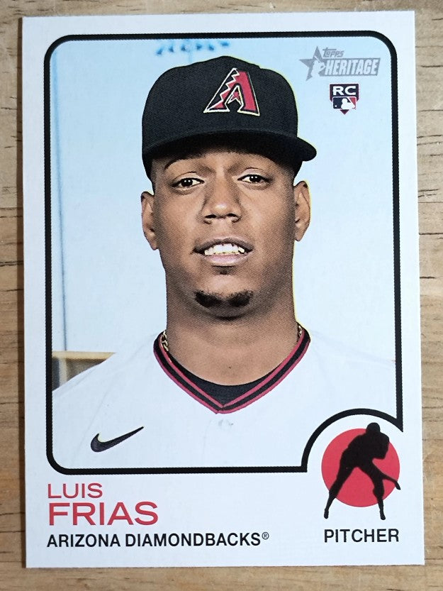 2022 Topps Heritage #175 Luis Frias RC
