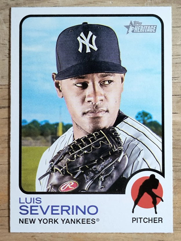 2022 Topps Heritage #177 Luis Severino