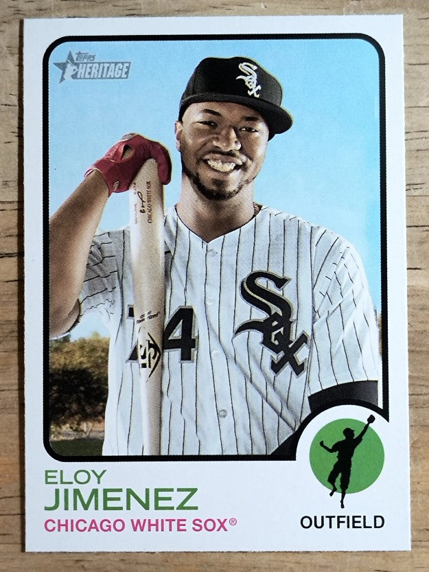 2022 Topps Heritage #179 Eloy Jimenez