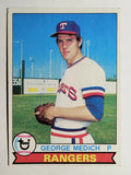 1979 Topps #657 George Medich (VGEX)