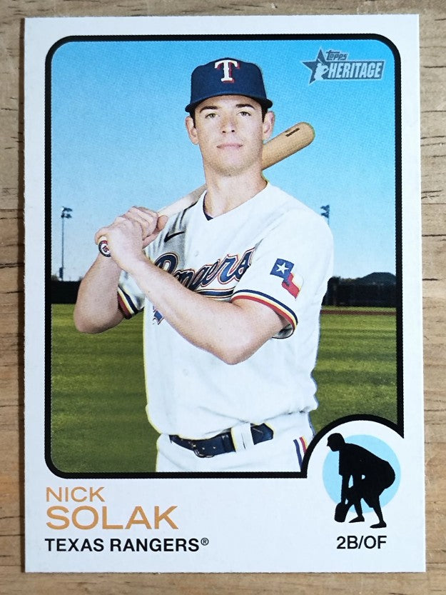 2022 Topps Heritage #183 Nick Solak