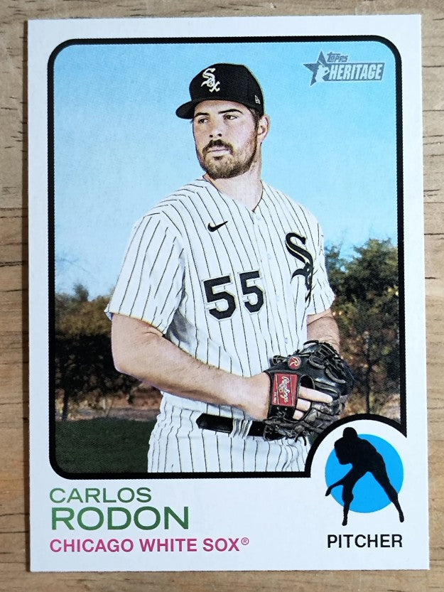 2022 Topps Heritage #185 Carlos Rodon