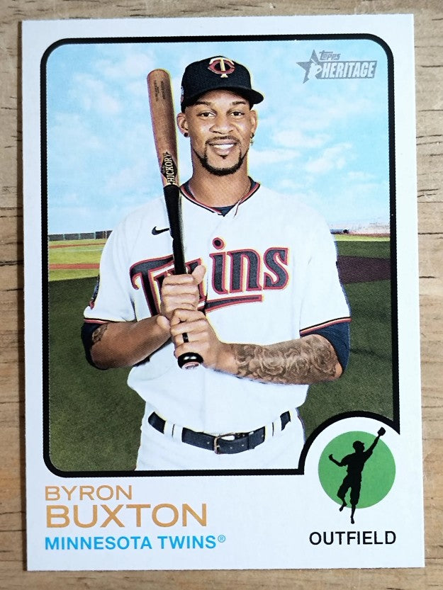 2022 Topps Heritage #186 Byron Buxton