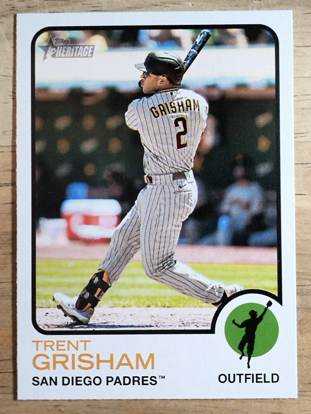 2022 Topps Heritage #190 Trent Grisham