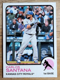 2022 Topps Heritage #191 Carlos Santana