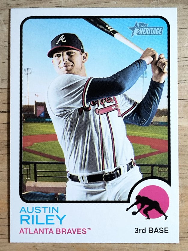 2022 Topps Heritage #193 Austin Riley