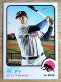 2022 Topps Heritage #193 Austin Riley