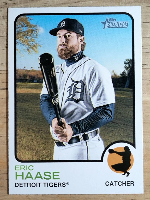 2022 Topps Heritage #195 Eric Haase
