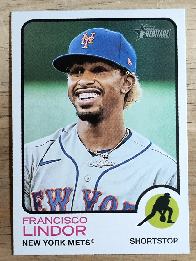 2022 Topps Heritage #196 Francisco Lindor