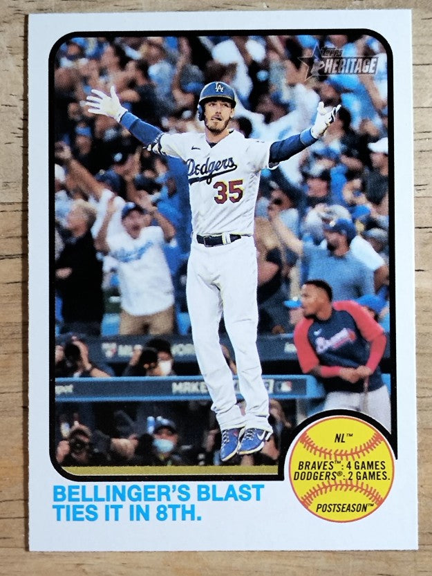 2022 Topps Heritage #202 Cody Bellinger