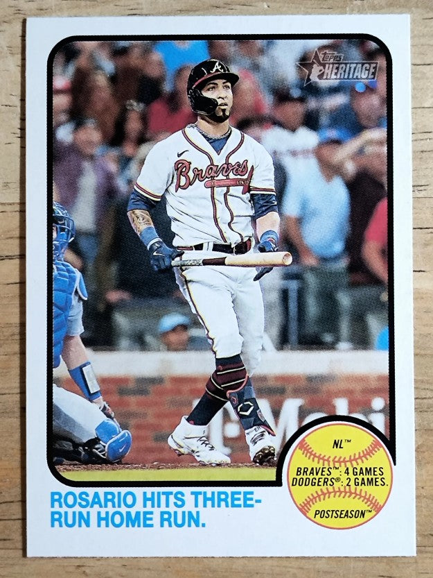2022 Topps Heritage #203 Eddie Rosario