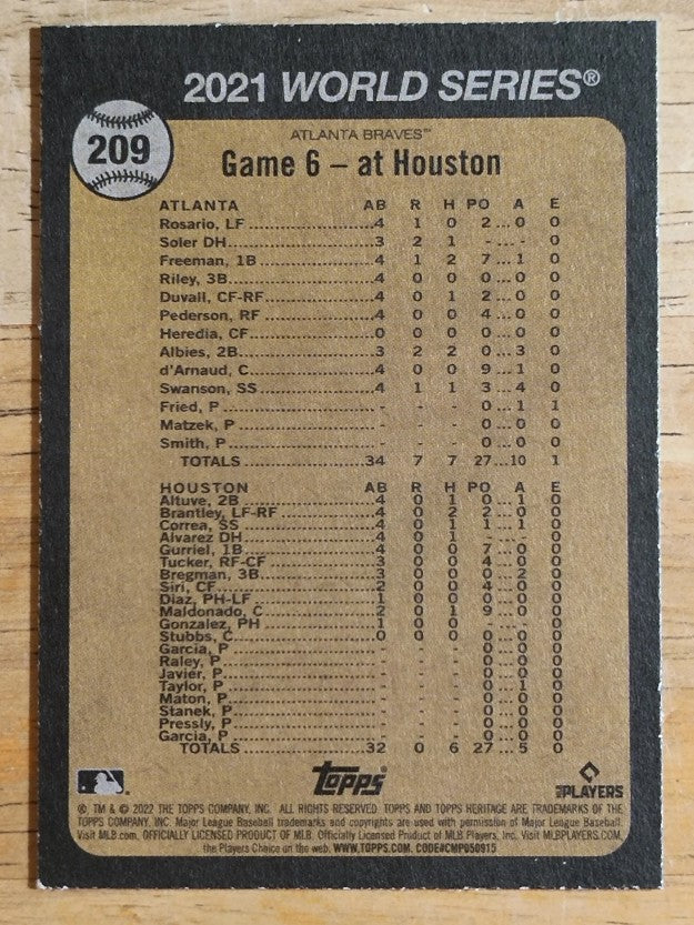 2022 Topps Heritage #209 Jorge Soler