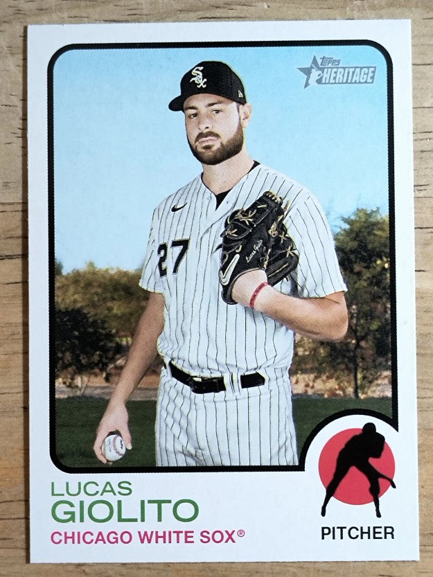 2022 Topps Heritage #216 Lucas Giolito