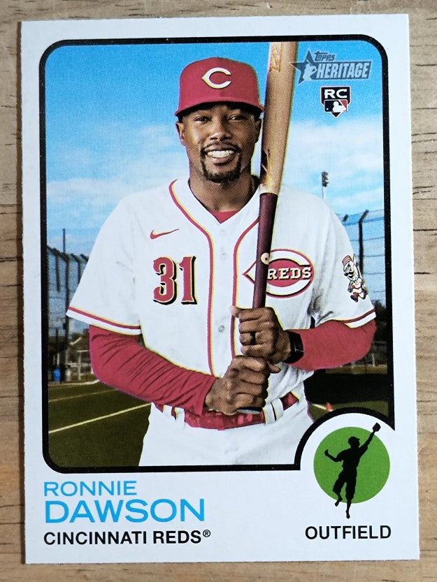 2022 Topps Heritage #217 Ronnie Dawson RC