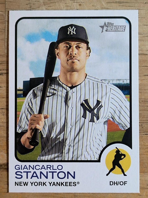 2022 Topps Heritage #225 Giancarlo Stanton