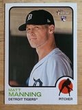 2022 Topps Heritage #227 Matt Manning RC