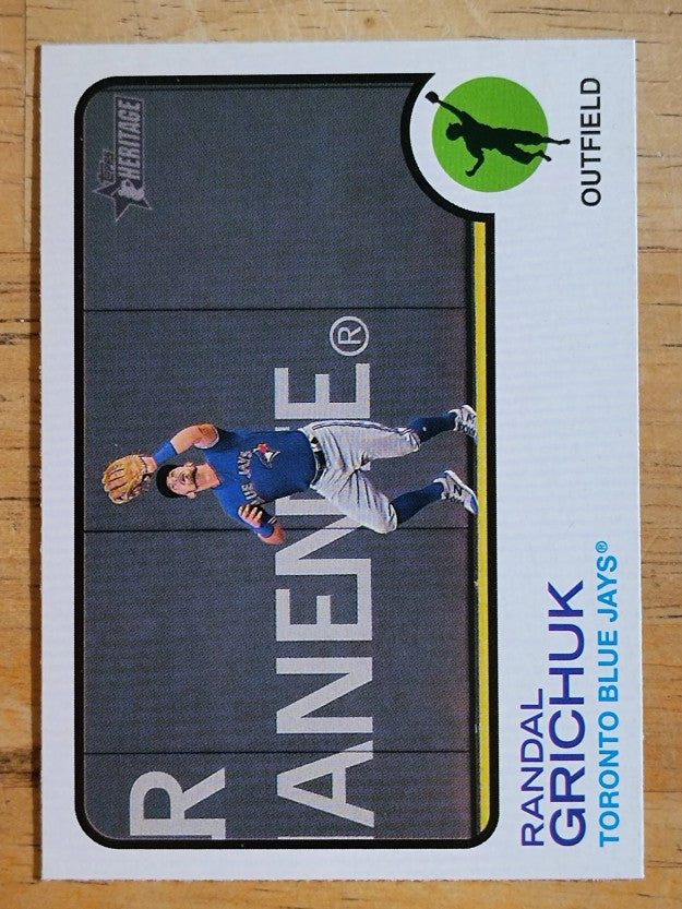 2022 Topps Heritage #228 Randal Grichuk