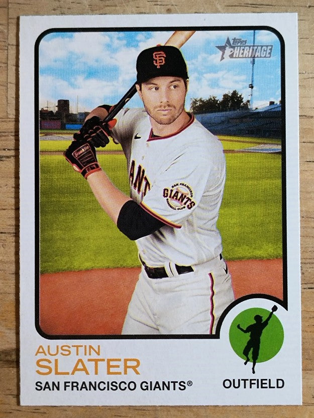 2022 Topps Heritage #236 Austin Slater