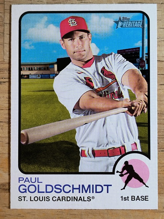 2022 Topps Heritage #238 Paul Goldschmidt