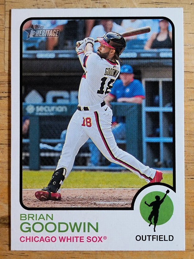 2022 Topps Heritage #239 Brian Goodwin
